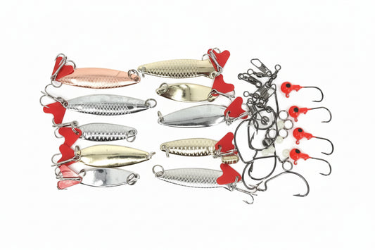 Fishing Lure 111 Pcs Soft and Metal Lure