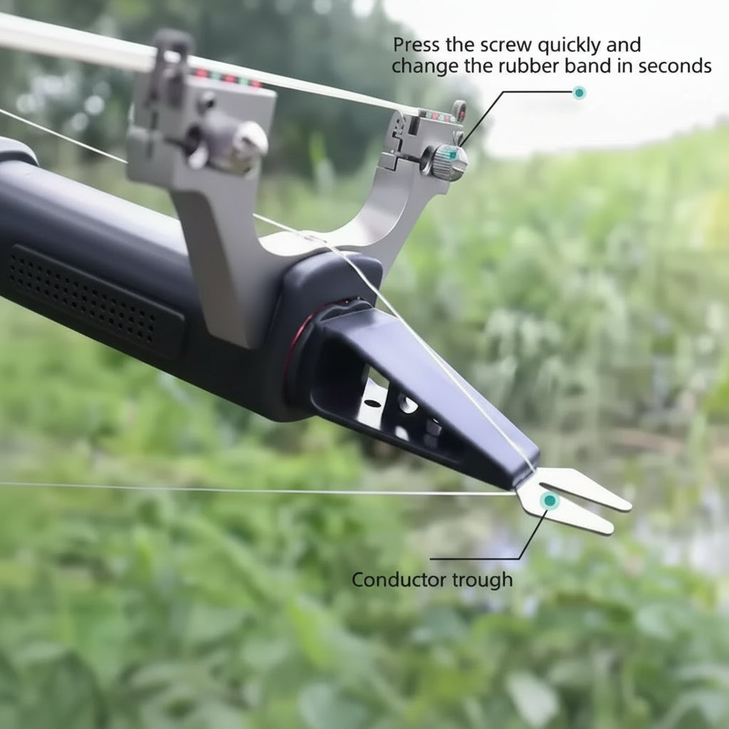 Slingshot Fishing Reel Combo - Extended Type