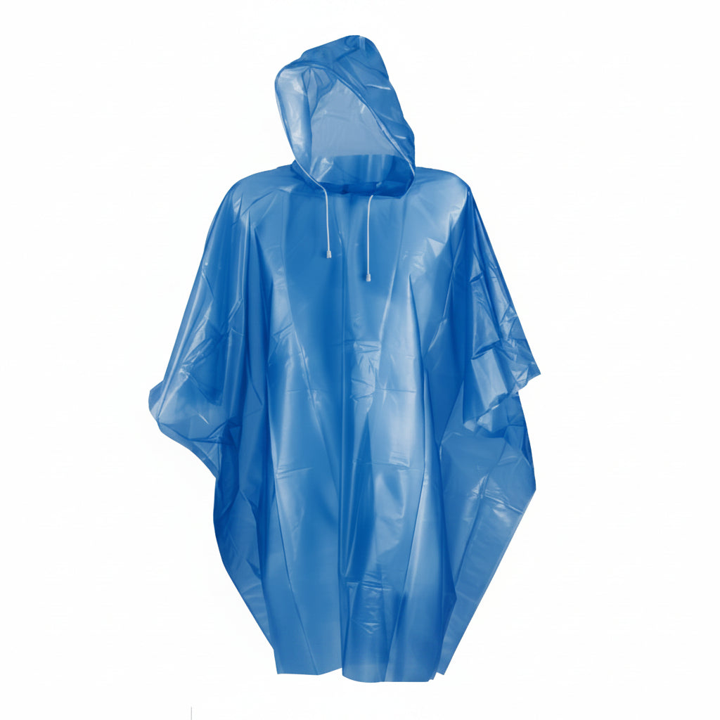 Emergency Rain Poncho - Survival & Camping Kits