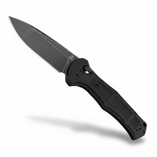 Auto JUFULE Claymore 9071BK D2 Tanto Blade EDC Pocket Knife