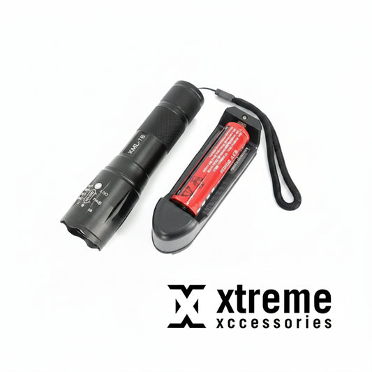 Xtreme XML-T6 Aluminium Zoomable Ultra Compact EDC LED Flashlight Set