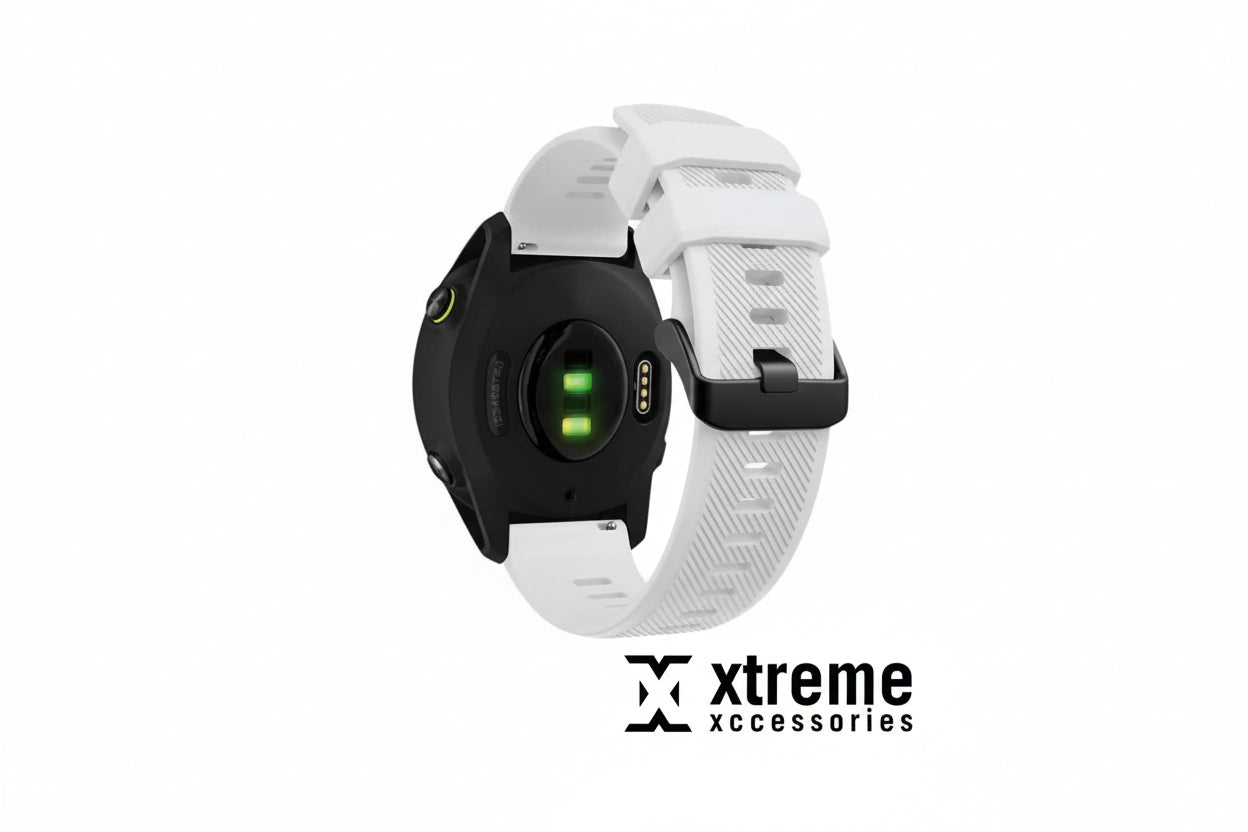 22mm Garmin Watch Strap – White | Quick-Release
