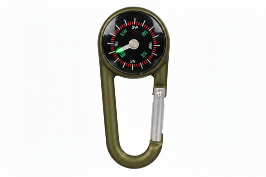 Xtreme Xccessories 3 in 1 Thermomter Caribiner Mini Compass