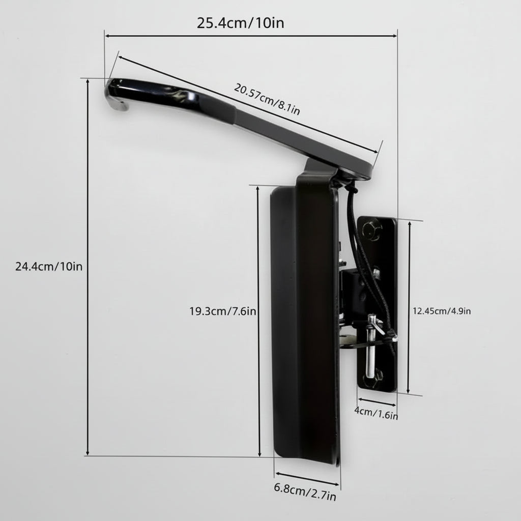 Swivel Bike Wall Mount Rack | Space-Saving Garage Storage