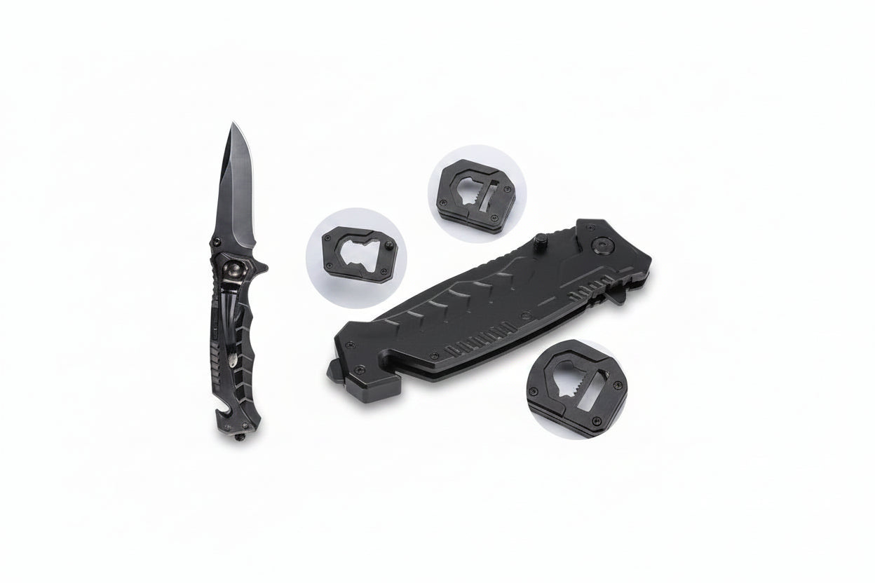 Paracord Survival Bracelet with Digital Watch Whistle Compass