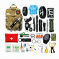 54 Piece Camouflage Survival/Camping Kit