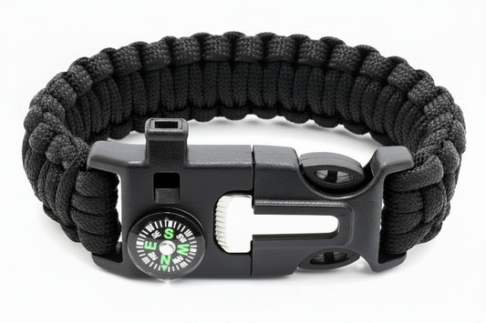 Survival 5-in-1 Bracelet - Survival & Camping Kits