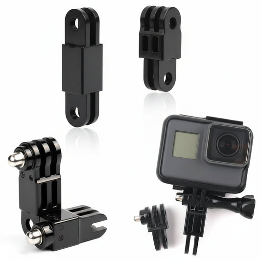 Action Cameras Same Direction Straight Joints Connection Mount Adapter for GoPro