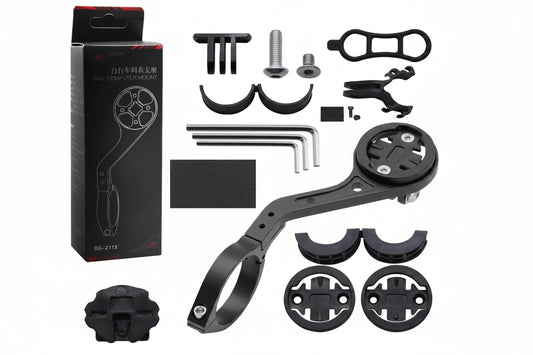 Bike Mount, Out Front Mount for Garmin, Handlebar Mount for Bryton, Cycling GPS Computer Edge Mount for Bikes Handlebar Holder