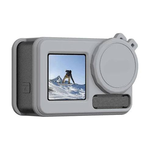 DJI Osmo Action 5 Pro Rubber Silicone Case and Lens Cover