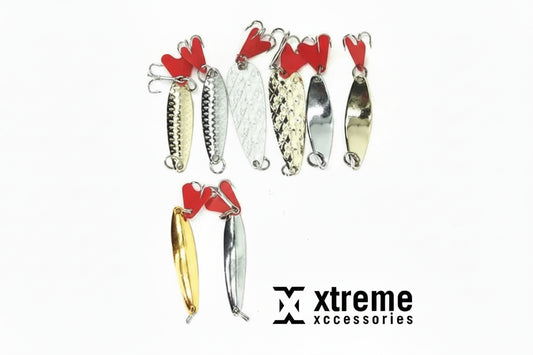 Fishing Lure 49 Pcs Metal and Soft