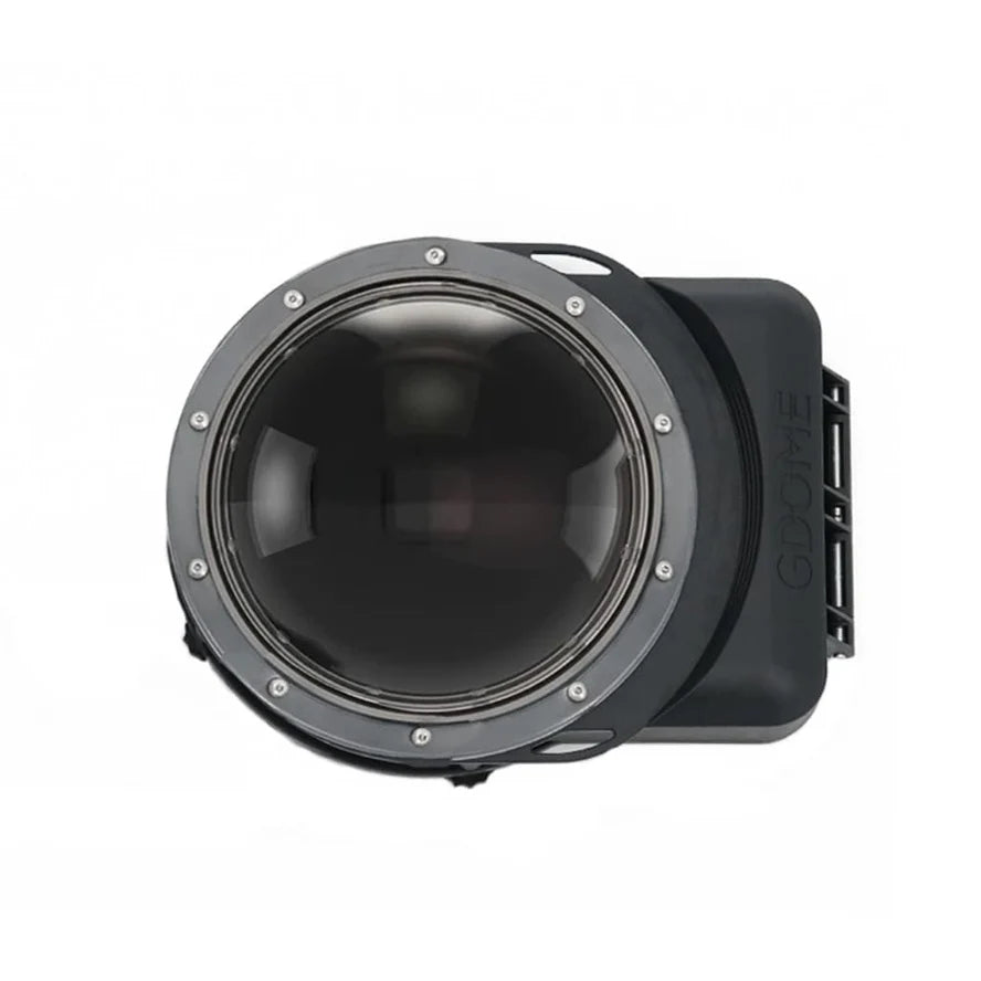 Waterproof Dome Housing for Smartphones & Action Cameras – Split Shot Ready