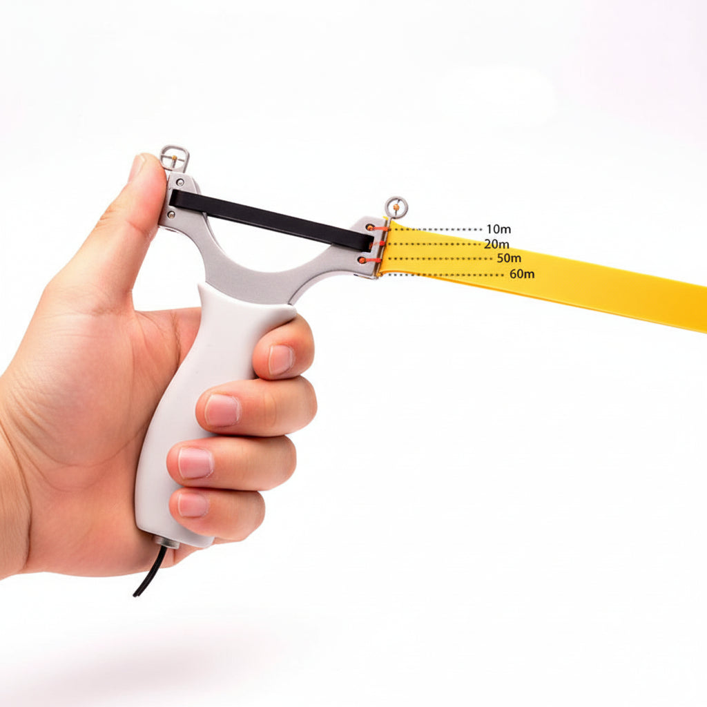 Classic Wooden Handle Slingshot