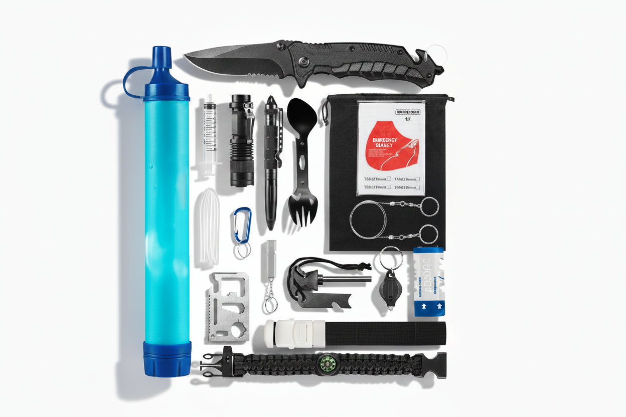 Xtreme 20 Piece Camping/Survival Kit - Survival & Camping Kits