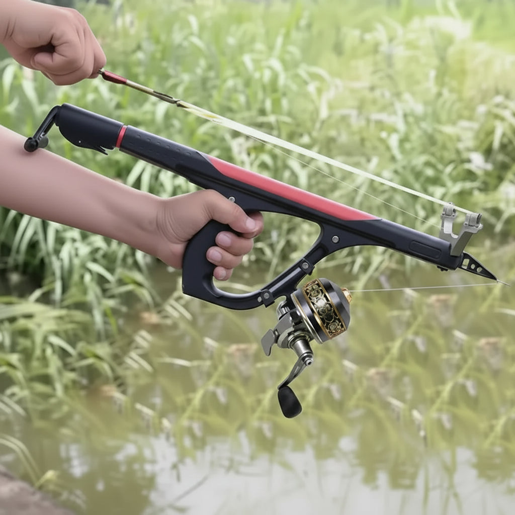 Slingshot Fishing Reel Combo - Extended Type