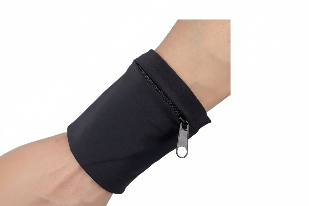 Outdoor Sports Armband Sleeve | Wrist Phone Bag with Zipper | Running Wrist Band Wallet