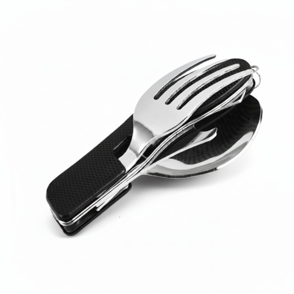 Xtreme Xccessories Survival 4 in 1 Cutlery Stainless Steel Outdoor Set