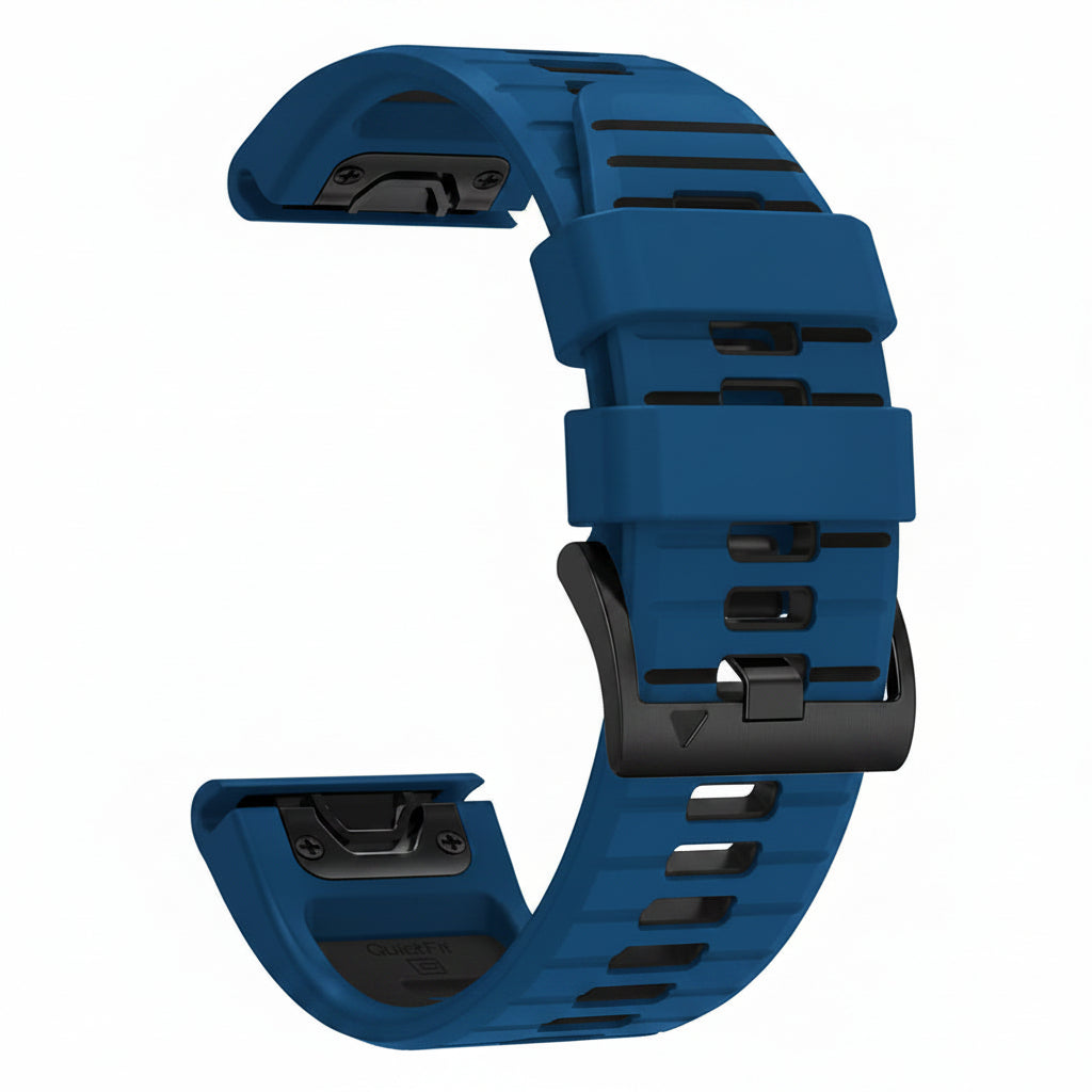 Xtreme Xccessories 22mm Silicone Watch Strap for Garmin - Navy - Watch Straps for Garmin