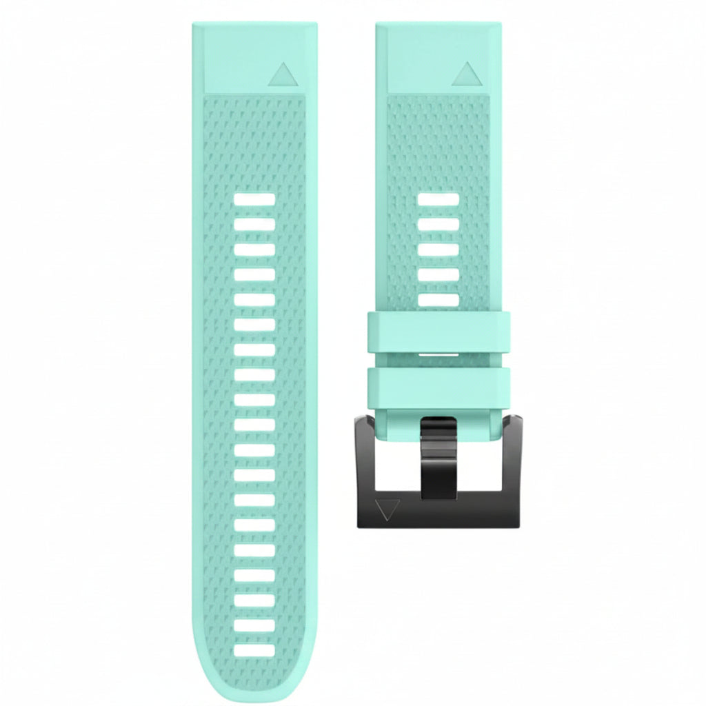 Xtreme Xccessories 22mm Silicone Watch Strap for Garmin - Mint - Watch Straps for Garmin