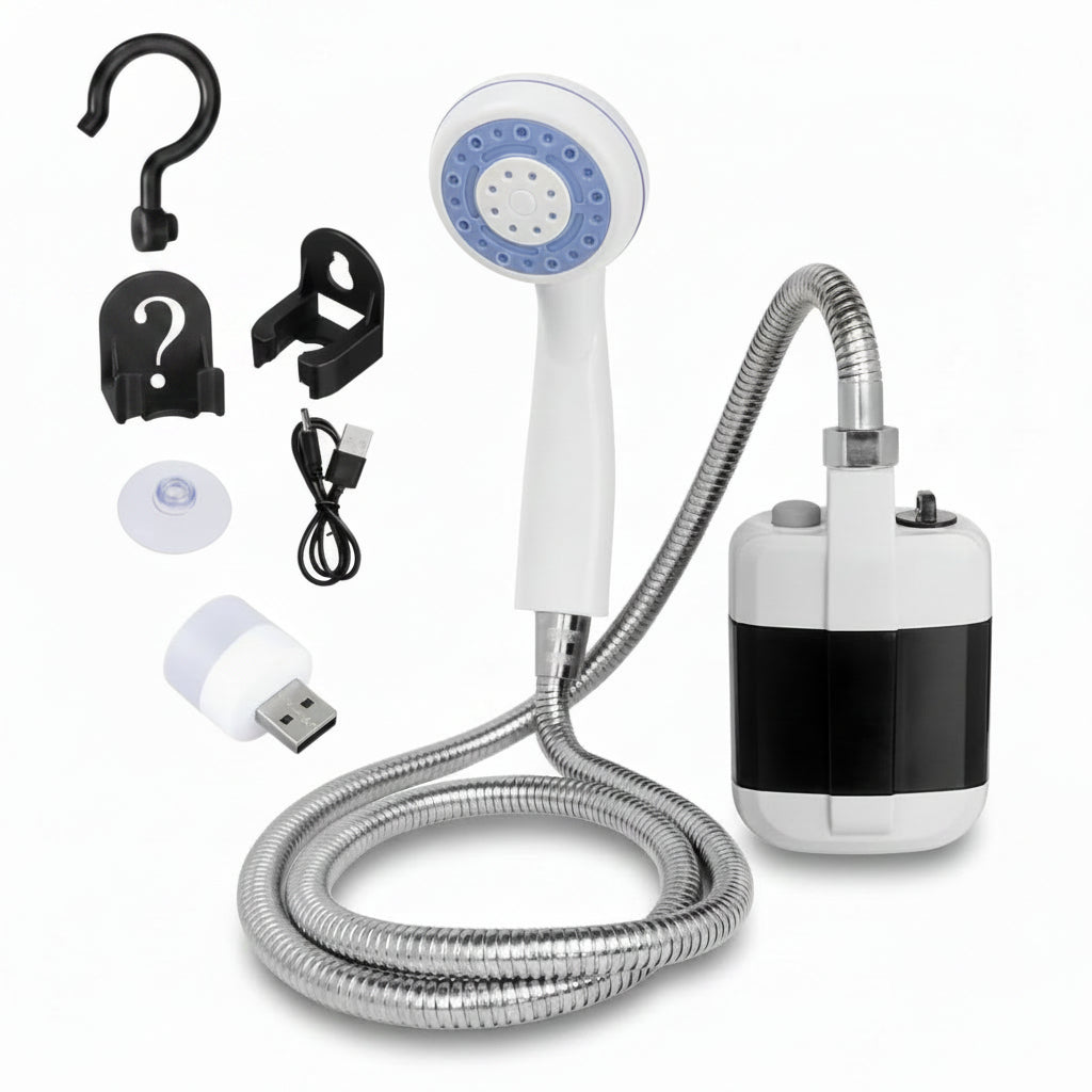 Rechargeable Portable Outdoor Shower