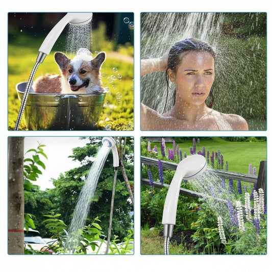Rechargeable Portable Outdoor Shower