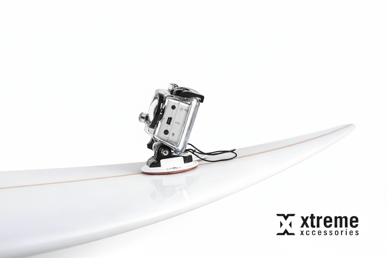Surfboard Mounting System for all GoPros and other Action Cameras