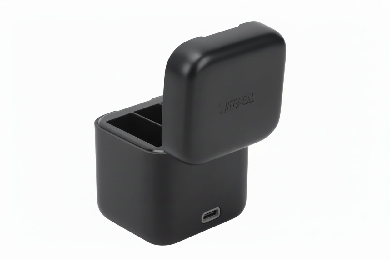 Triple Battery Charger for GoPro Hero 9, 10 ,11 , 12