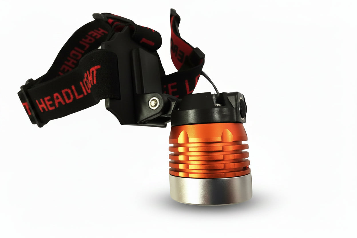 Ultra-Powerful Headlamp with Adjustable Zoom Lens