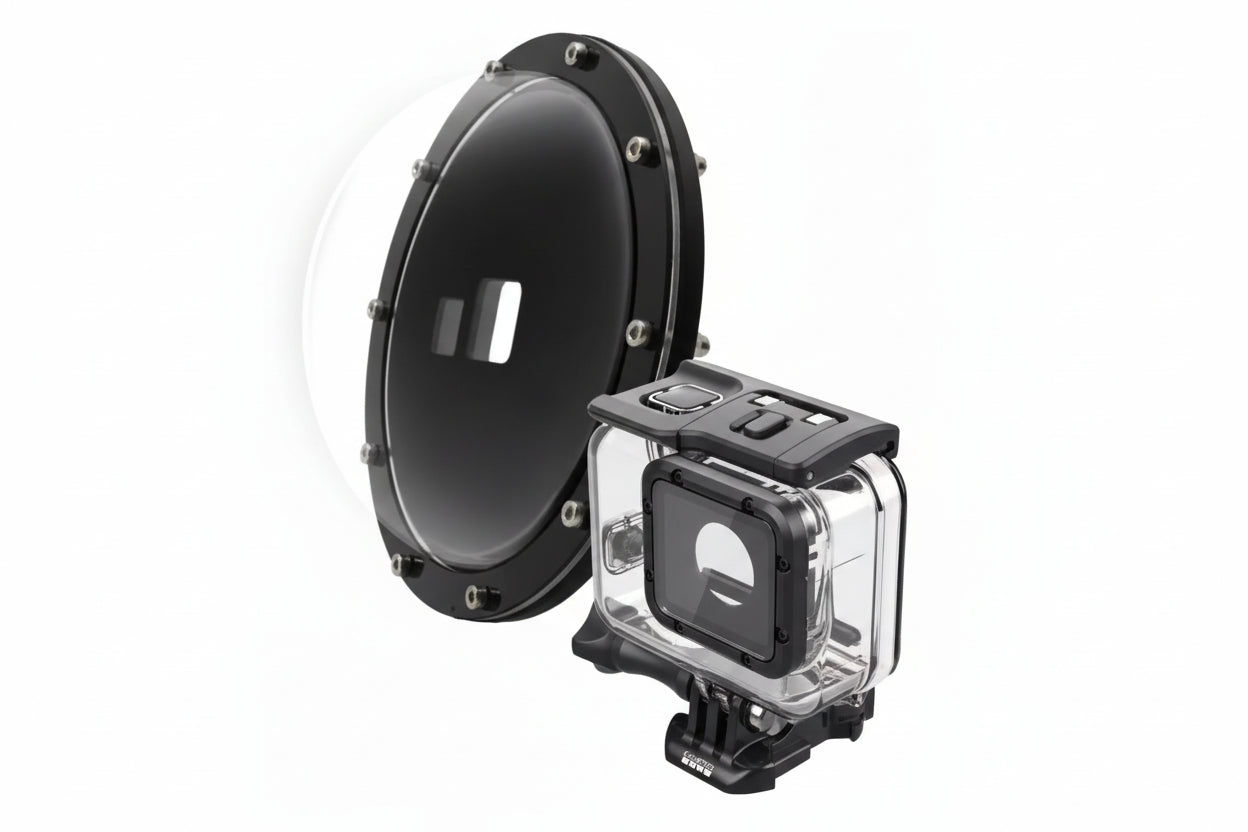 Ultra Clear Dome Port (PDS) for GoPro HERO 5 / 6 / 7 – Super Suit