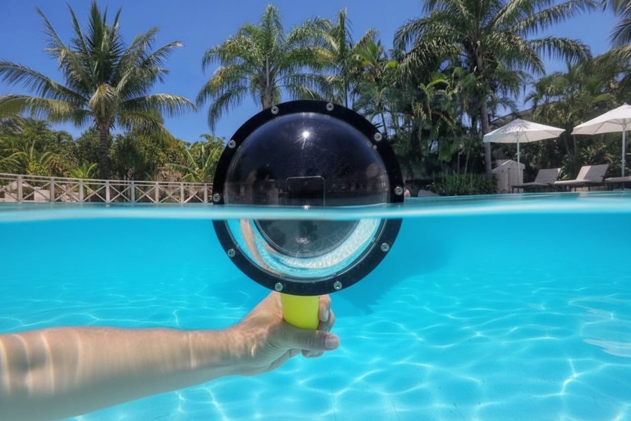 Ultra Clear Dome Port (PDS) for GoPro HERO 5 / 6 / 7 – Super Suit
