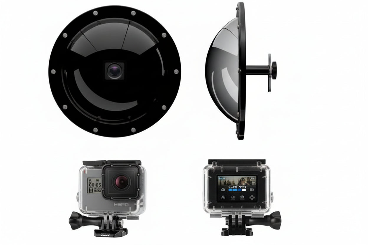 Ultra Clear Dome Port (PDS) for GoPro HERO 5 / 6 / 7 – Super Suit