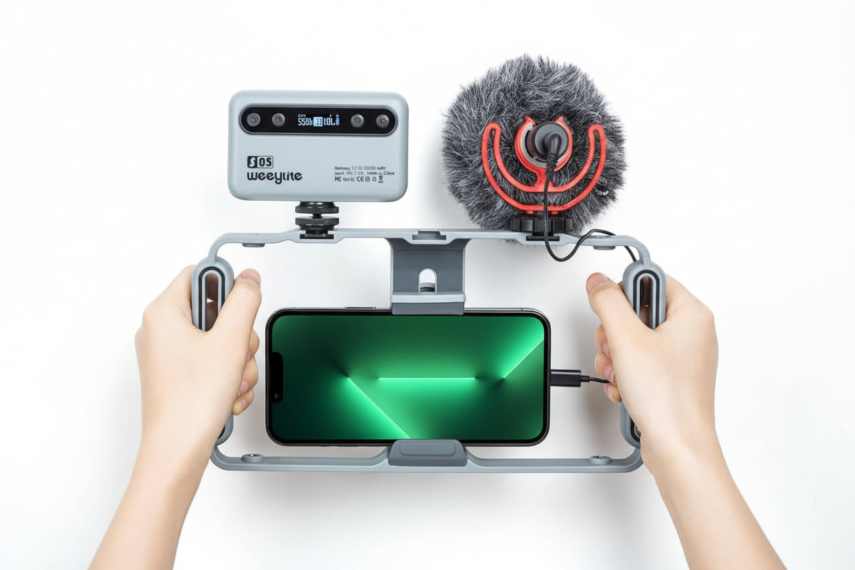 Smartphone Camera Stabilizer Rig & Phone Cage