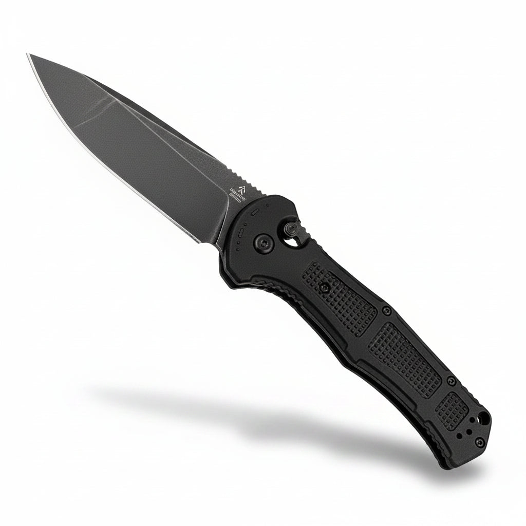 Auto JUFULE Claymore 9071BK D2 Tanto Blade EDC Pocket Knife