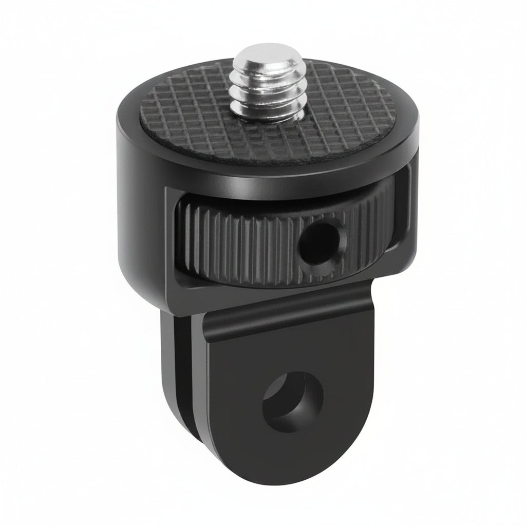 Aluminum Alloy 1/4 inch Screw Tripod Adapter for Gopro Hero Series and all Cameras