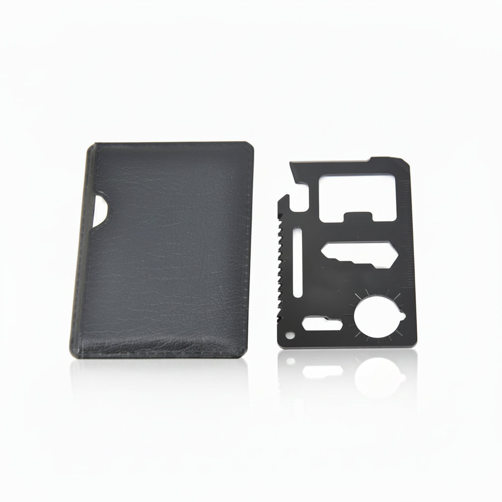 Mini Multi Tool Survival Card - 11 Functions - Default