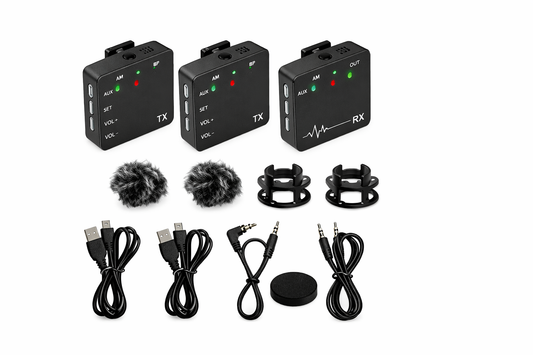 Xtreme Xccessories Wireless Mini Lavalier Microphone Kit