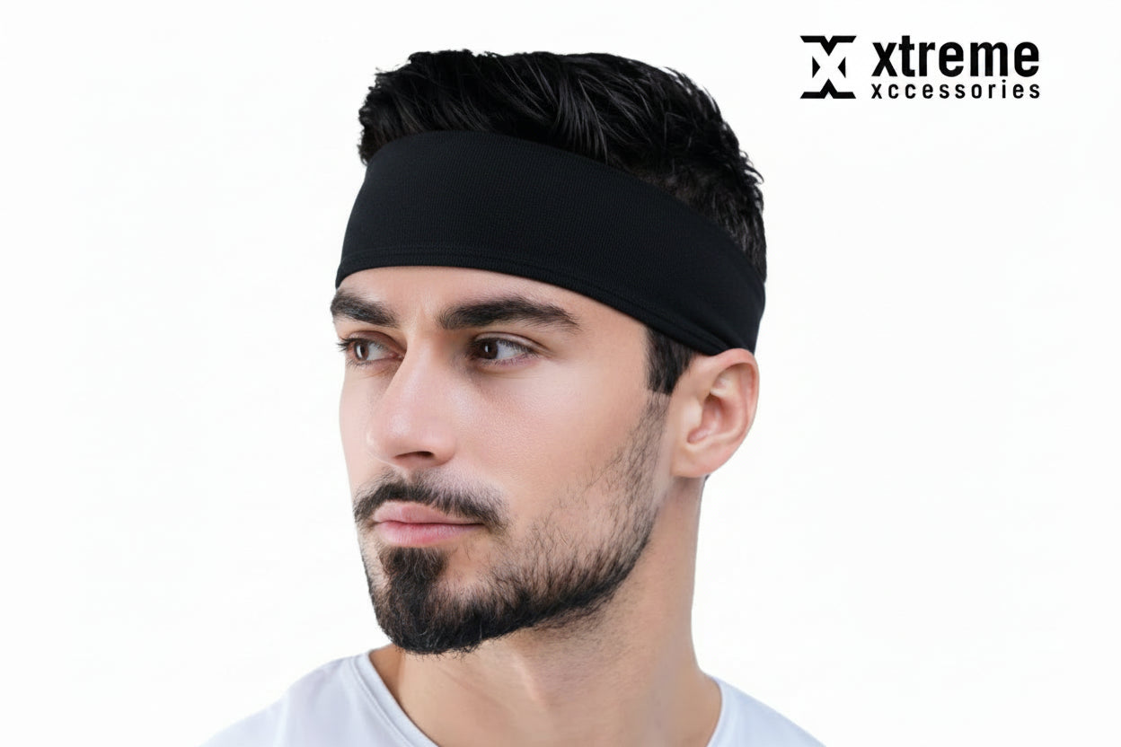 Ultra-Thin Sports Head Sweatband Perfect for Running, Cycling, Yoga, Hiking and more