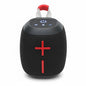 Bass Woofer Active Hifi IPX5 Waterproof Fabric Wireless Bluetooth Speaker(Black)