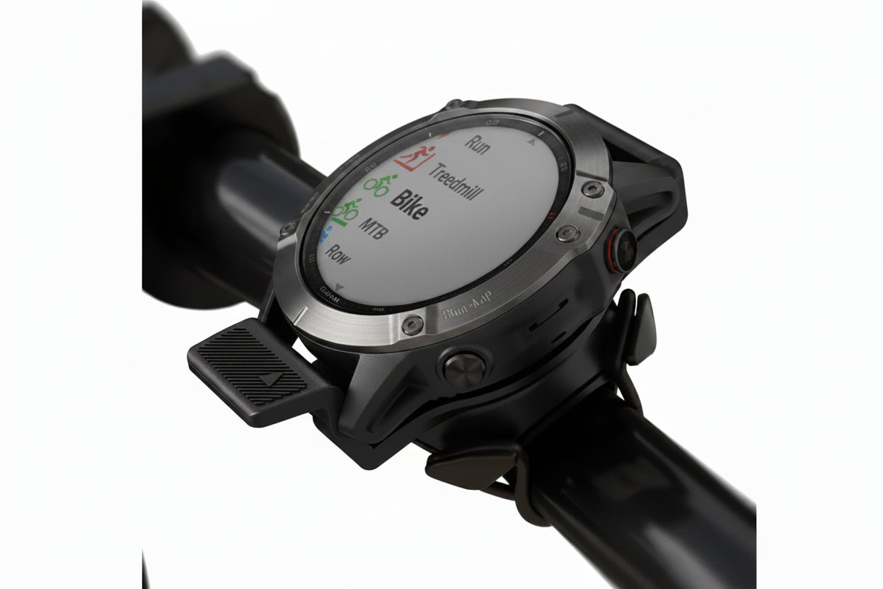 Quick Fit Quarter-turn Bike Mount for Garmin Watches 20, 22 & 26mm