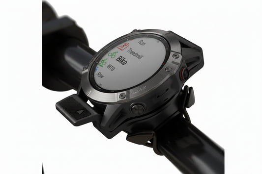 Quick Fit Quarter-turn Bike Mount for Garmin Watches 20, 22 & 26mm