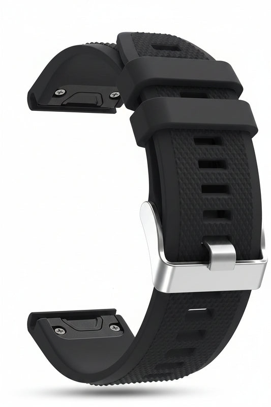 22mm Garmin Watch Strap Black - Default